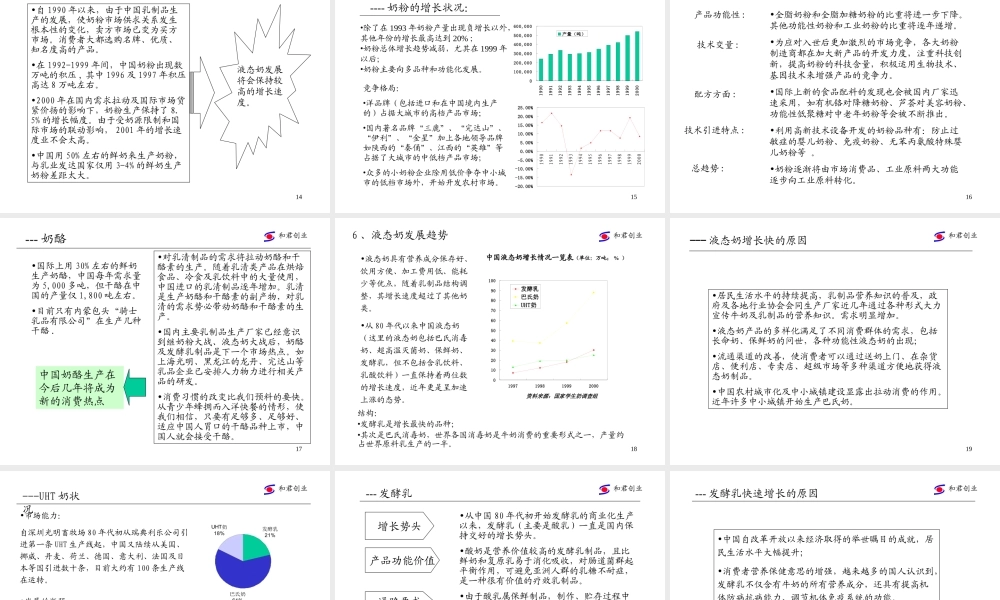 HJCY 维维豆奶营销战略报告