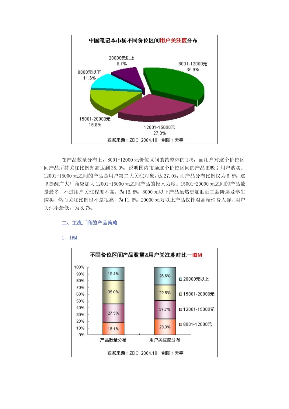 笔记本市场主流厂商产品竞争力分析_第2页