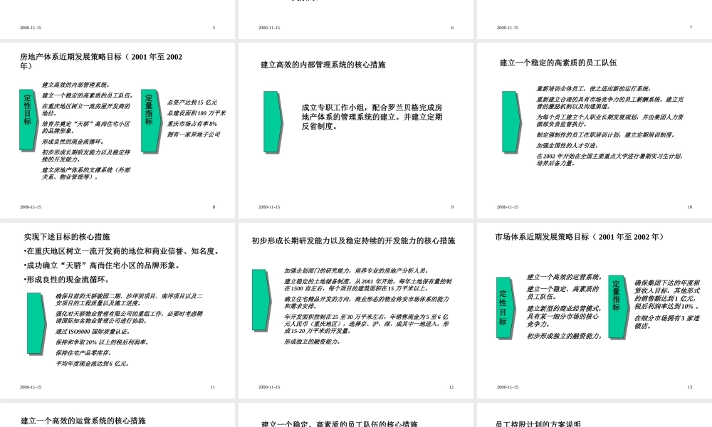 罗兰贝格-协信集团中长期发展战略规划