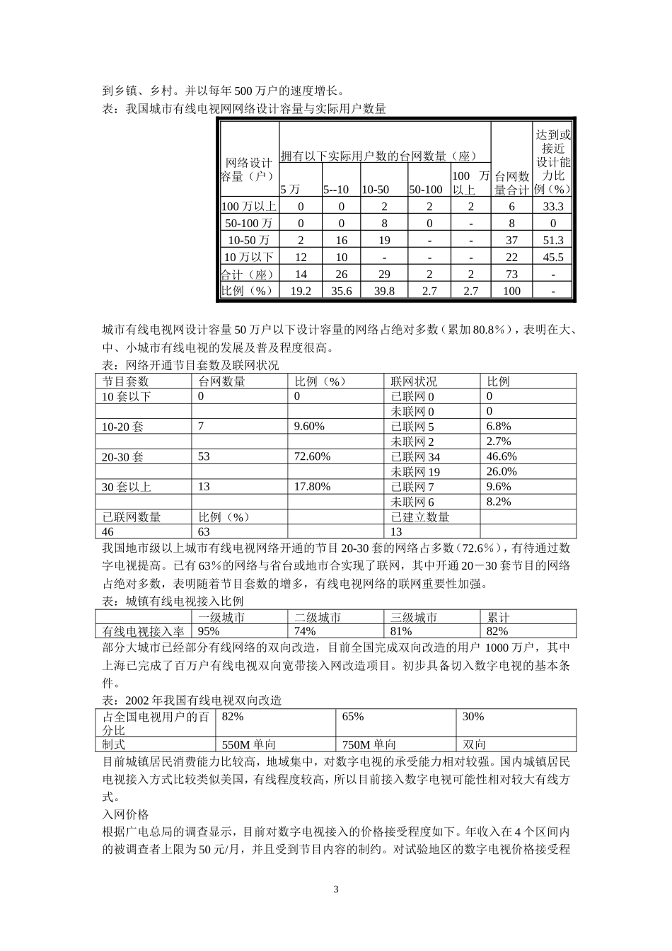 数字电视行业-年度投资策略报告_第3页