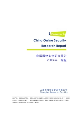网络安全简版报告
