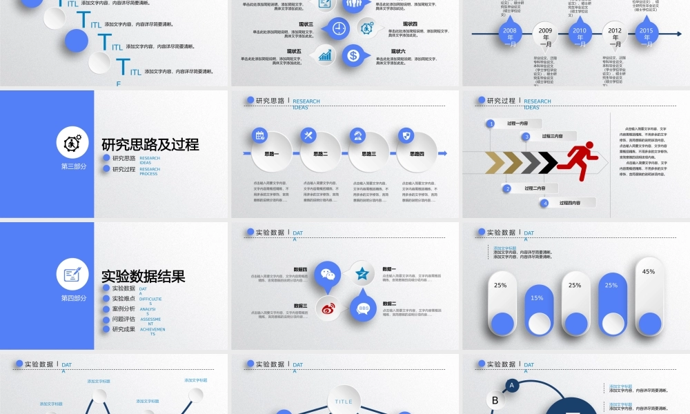 PPT模板之毕业答辨(2)