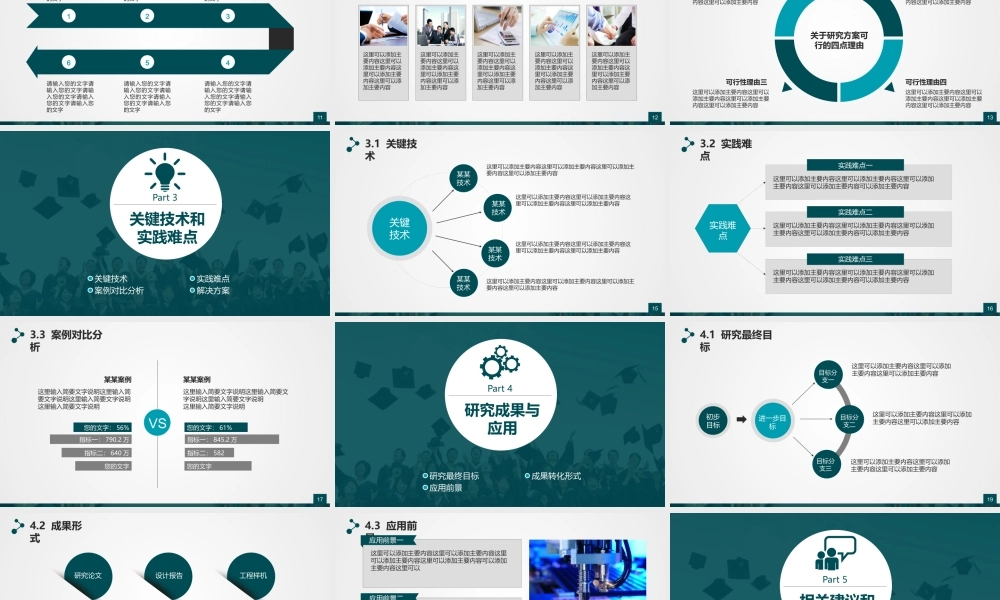 PPT模板之毕业答辨(110)