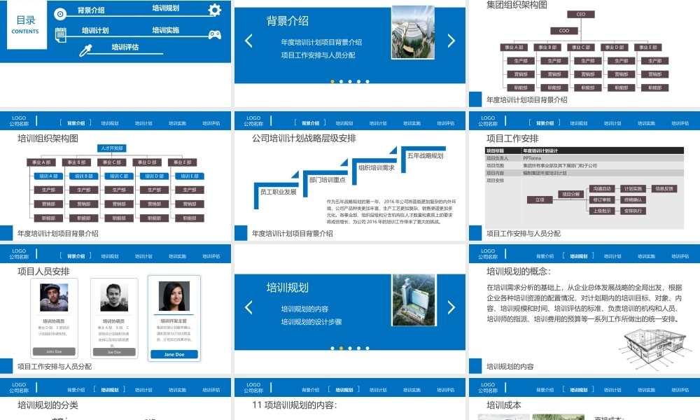 PPT模版培训课件(1)