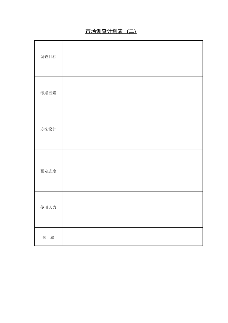 市场调查计划表(2)_第1页