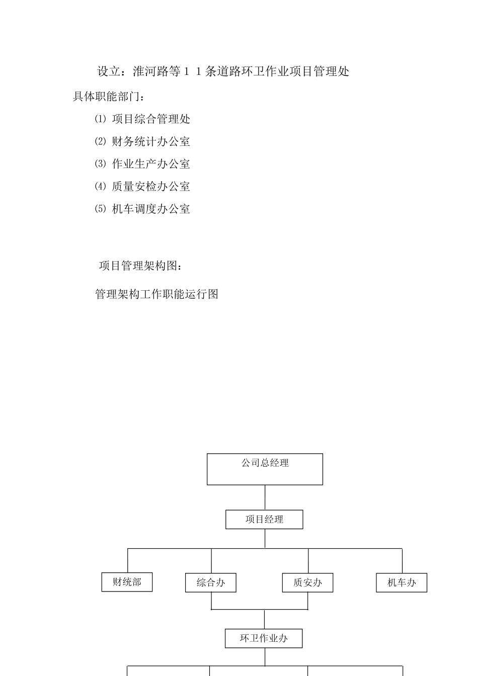 道路清扫保洁管理方案及应急方案_第3页