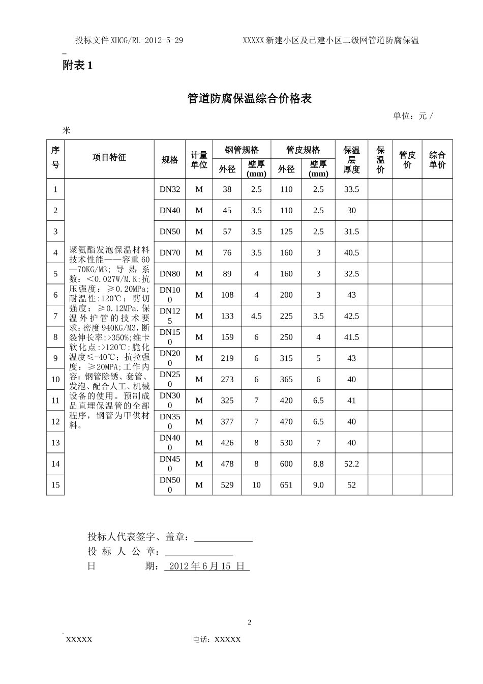 管道防腐保温-投标书_第2页