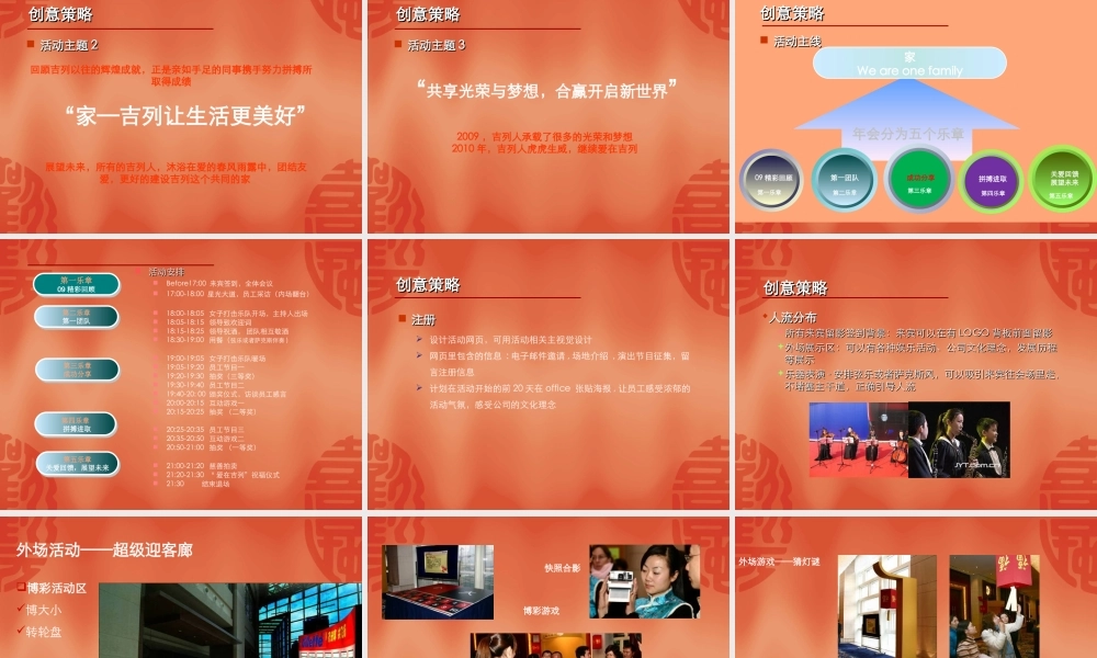 吉列新春年会