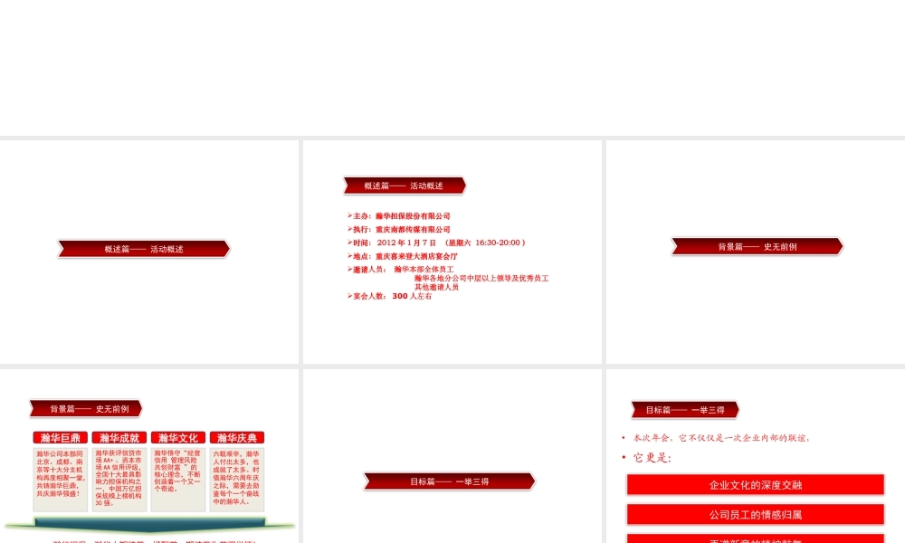 瀚华担保股份有限公司年会