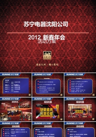 苏宁电器沈阳公司年会策划