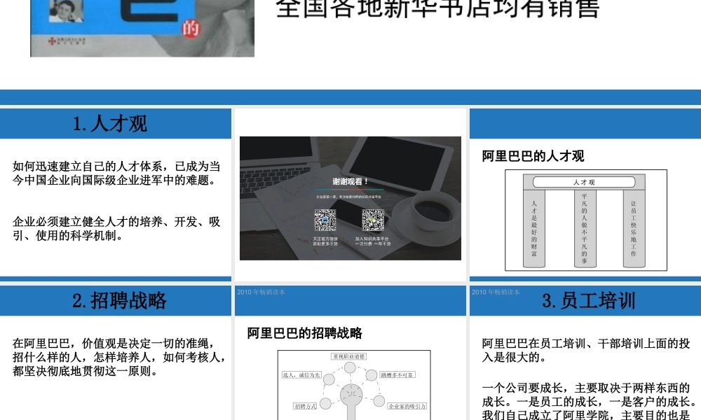 阿里巴巴的人力资源管理