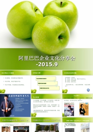 阿里巴巴企业文化分享会