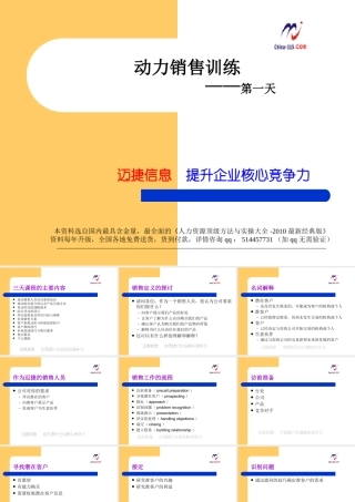 阿里巴巴动力销售培训-225页