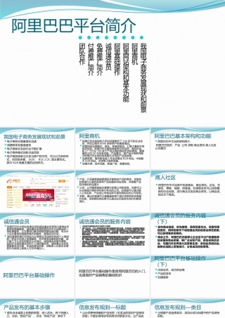 阿里巴巴培训资料