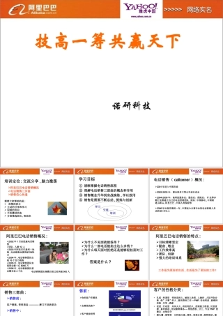 阿里巴巴电话销售培训