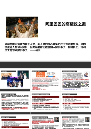 阿里巴巴的高绩效之道