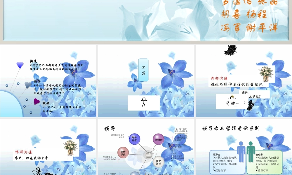 【实例】阿里巴巴的激励