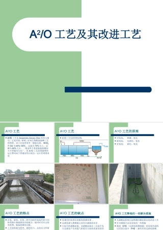 A2O工艺及其改进工艺