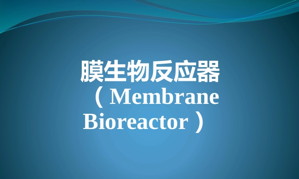 MBR和其它工艺的比较