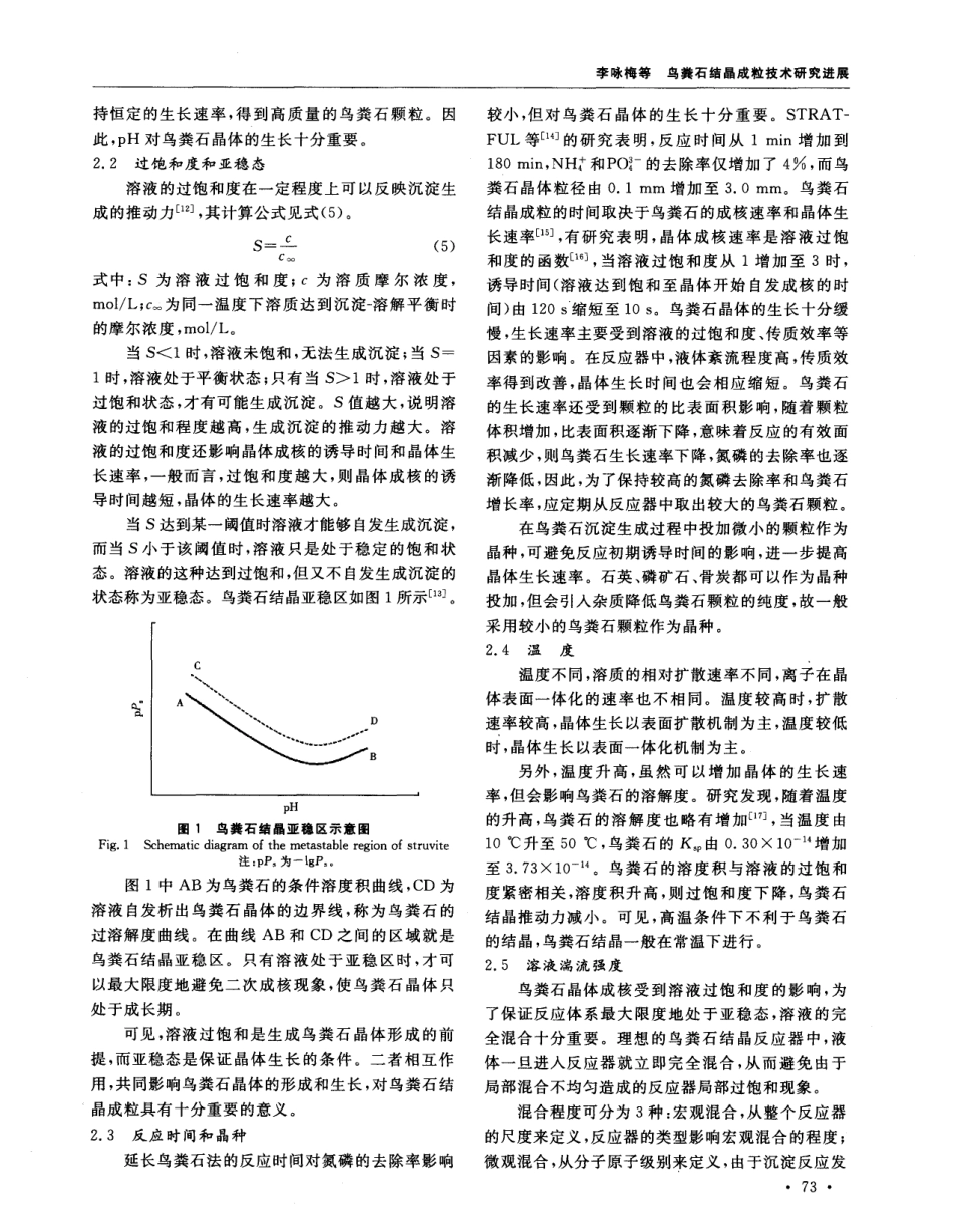 鸟粪石结晶成粒技术研究进展_第3页