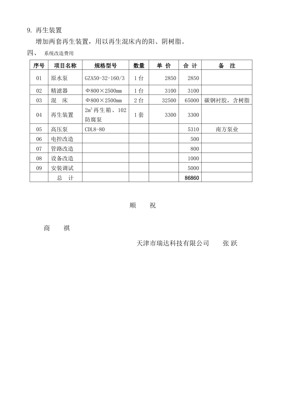 改造项目报价_第3页