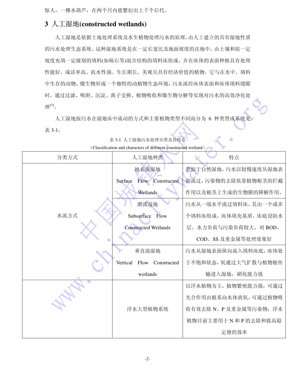 基于循环经济的水葫芦人工湿地研究_第2页