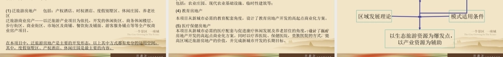 成都花样年-“大溪谷”生态旅游产业园概念策划(外企名地产公司_详细全面_值得借鉴)