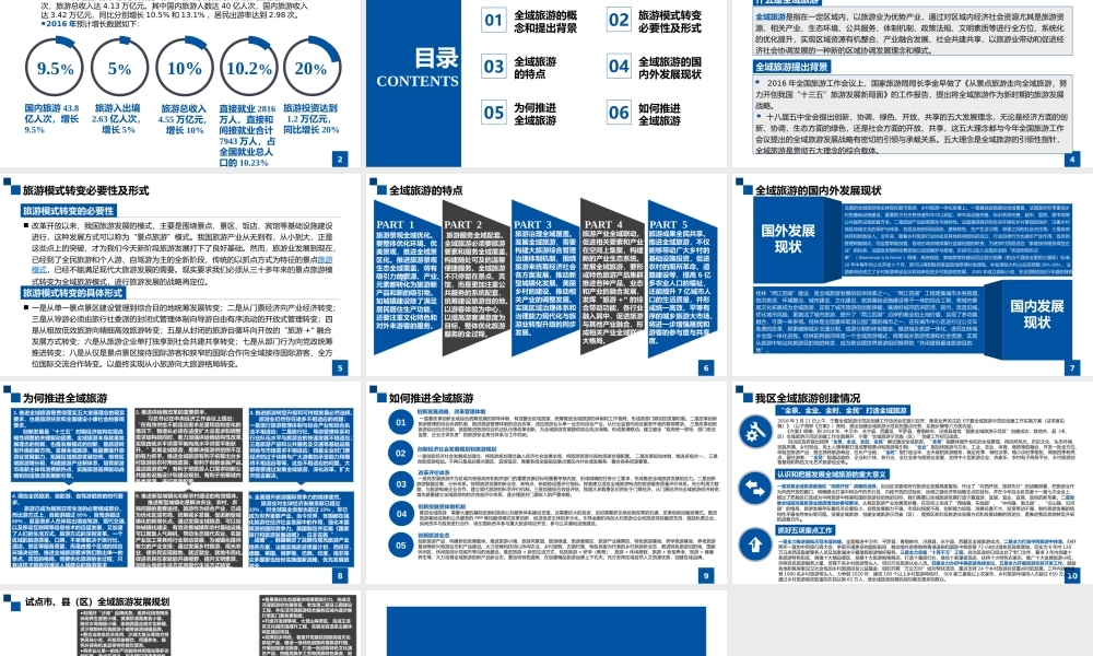如何认识和理解全域旅游