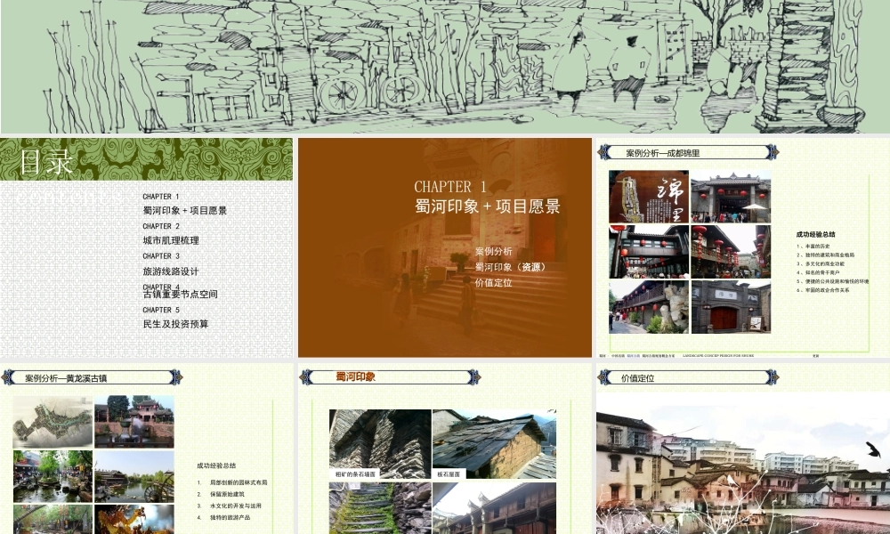 旬阳县蜀河古镇方案汇报