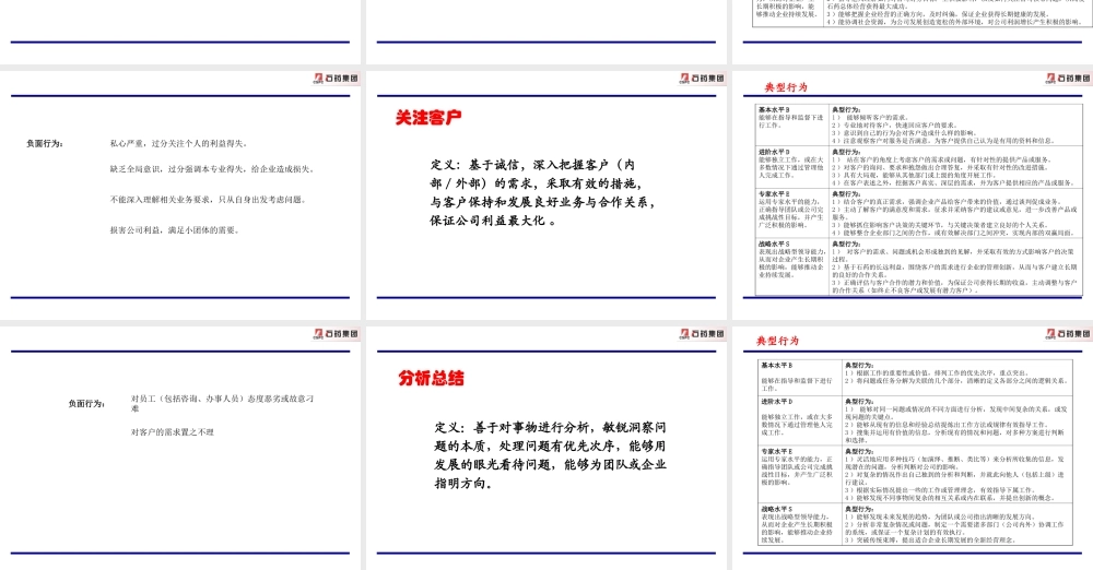 【制度流程】百年基业咨询公司-石药集团-基于能力的人才评估选拔培养体系-76页