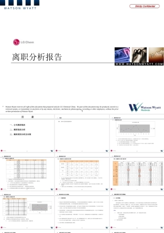 【实例】华信惠悦－LG公司的离职分析报告-13页