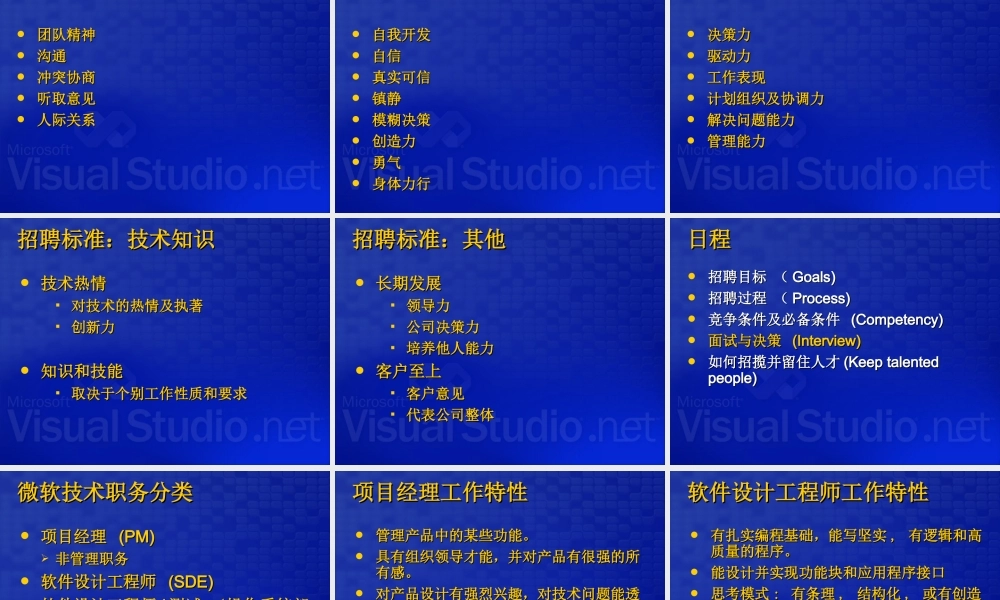 【实例】微软招聘过程及经验-46页