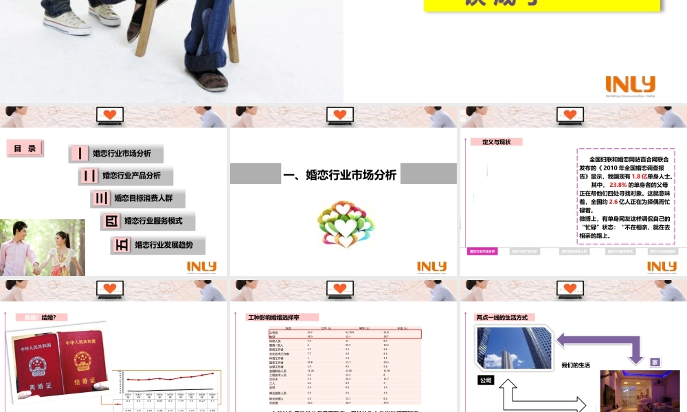 中国婚恋行业调查报告