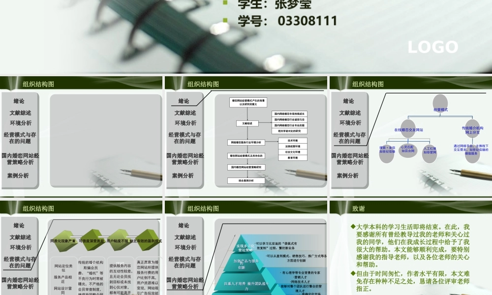 婚恋网站运营模式分析
