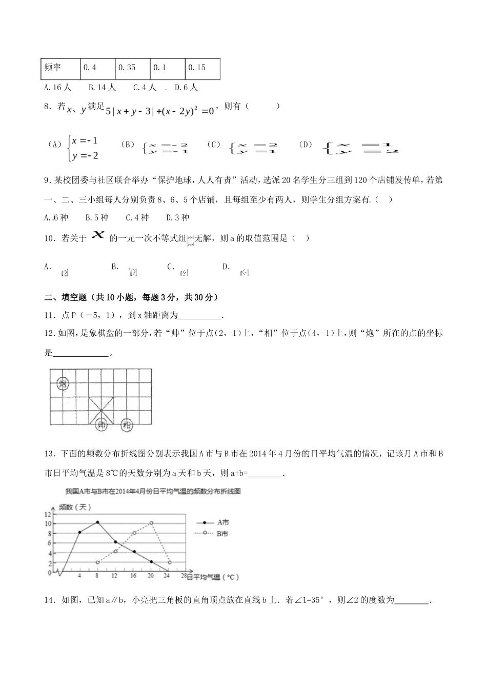 期末测试卷01（A卷）_第2页