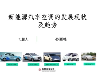 新能源汽车空调系统的发展现状及趋势-报告