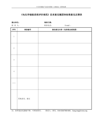附件3_CNESA标准征求意见反馈表