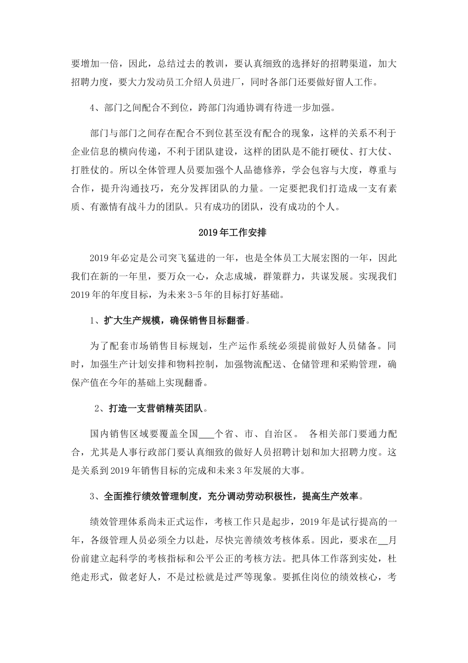 2018年度总经理工作报告_第2页