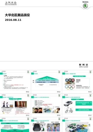 大华北区会议材料-奥运战役