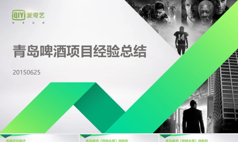 青啤项目经验总结