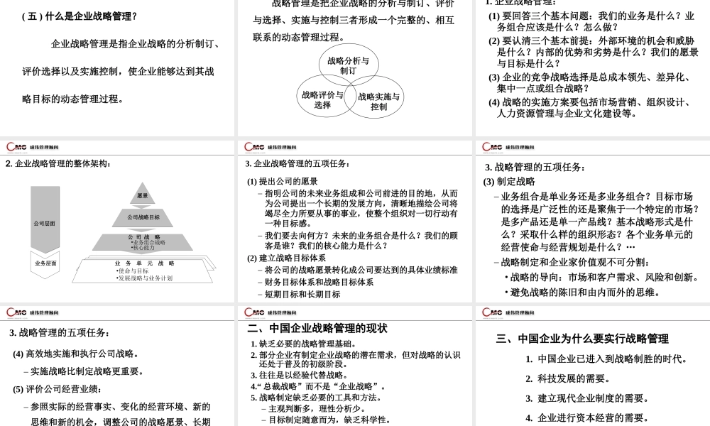 清华大学著名战略专家，chengwei总裁的演讲-21世纪新竞争环境下中国企业发展战略(1)(1)