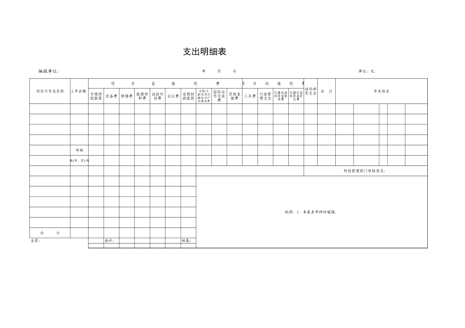 支出明细表-盘古文档_第1页