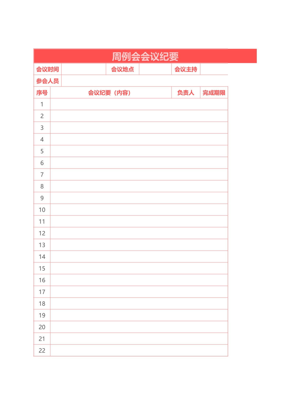 周例会会议纪要_第1页