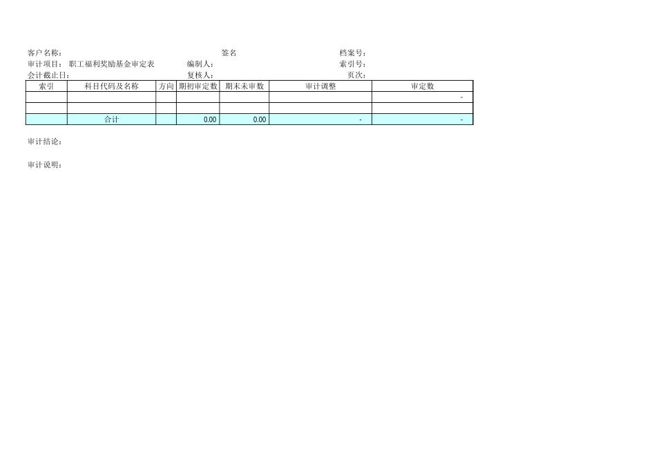 D12职工福利奖励基金_第1页