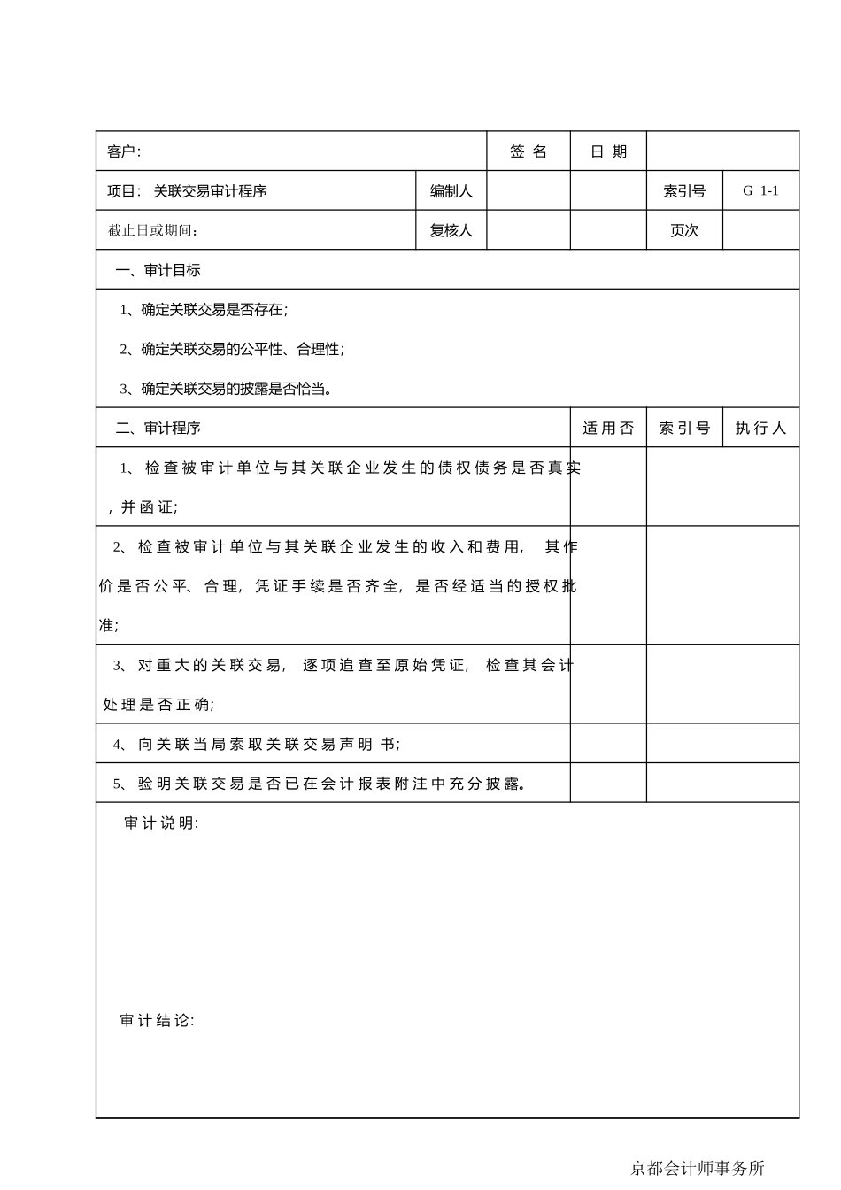 审计准备G须关注重要事项_第1页