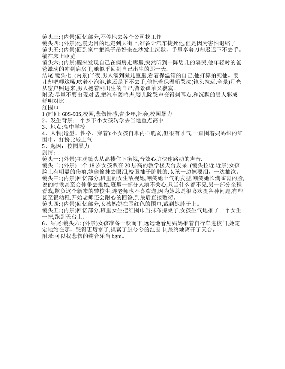 科幻灵异-短视频剧本盘古文库_第2页
