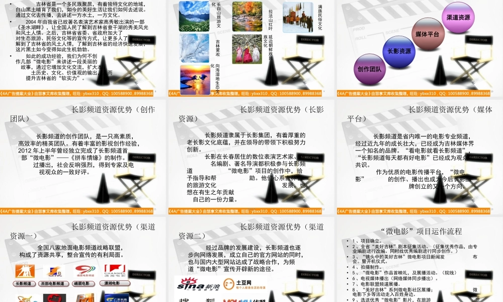“微电影”项目方案