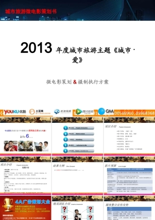 城市微电影摄制方案