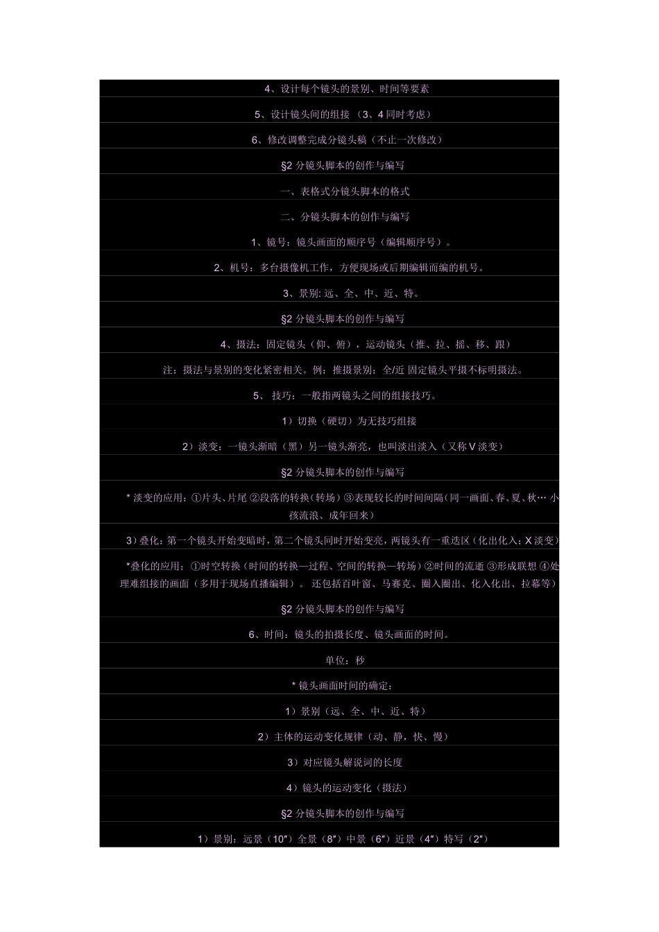 《那年的情书》剧本和分镜头台本_第2页