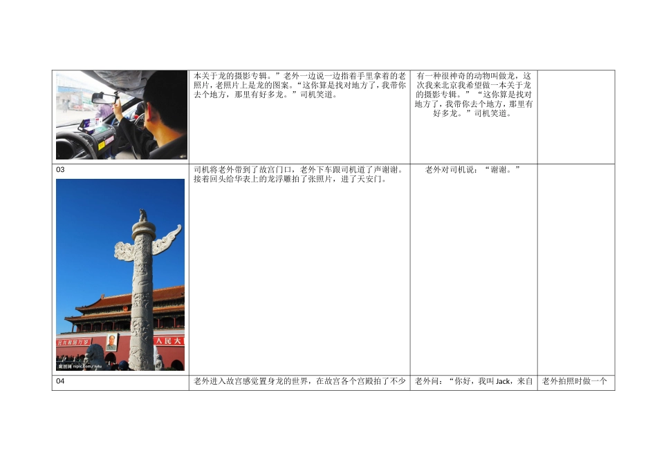 北京城市旅游微电影脚本_第2页